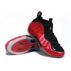 Authentic Nike Foamposite Metallic Red