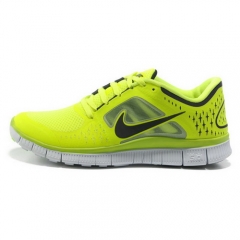 (Women) Nike Free Run 3 Pale Green Black