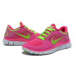 (Women) Nike Free Run 3 Red Green