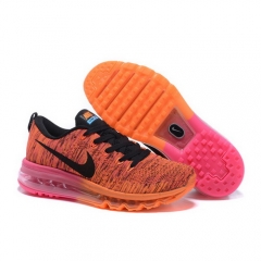 (Women) Air Max Flyknit Orange Black