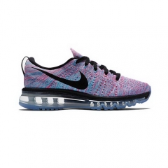 (Women) Nike Flyknit Air Max White Chlorine Blue Pink Blast Black