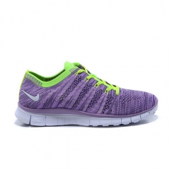 (Women) Nike Free Flyknit HTM SP Purole White