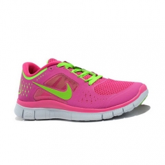 (Women) Nike Free Run 3 Red Green