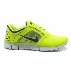 (Women) Nike Free Run 3 Pale Green Black