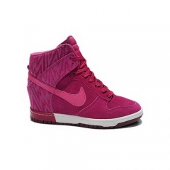 (Women) Nike Dunk Sky High MediumVioletRed Shoes