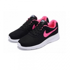 (Women) Nike Roshe Run Net Black Pink