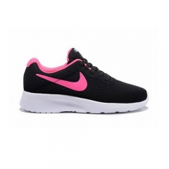 (Women) Nike Roshe Run Net Black Pink