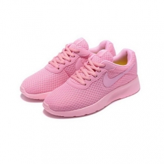 (Women) Nike Roshe Run Net Pink