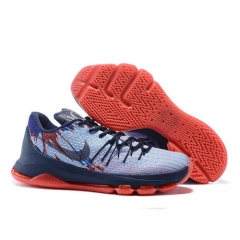 Nike Kevin Durant 8 Midnight Navy Bright Crimson White