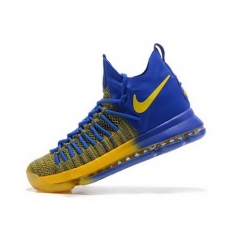 Nike Kevin Durant 9 Elite Blue Yellow Men