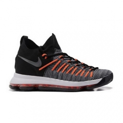 Nike Kevin Durant 9 Elite Black Grey Orange Men