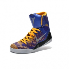 Nike Kobe 9 High Blue Orange Purple Black