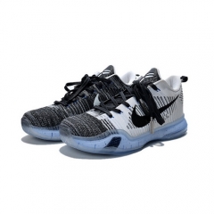 Nike Kobe 10 Elite White Black Blue