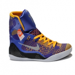 Nike Kobe 9 High Blue Orange Purple Black