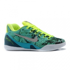 Nike Kobe 9 Low Green Yellow Grey