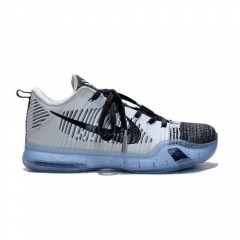 Nike Kobe 10 Elite White Black Blue