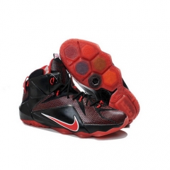 Nike Lebron 12 Black Red