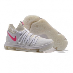 Nike Zoom Kevin Durant 10 White Pink Light Men