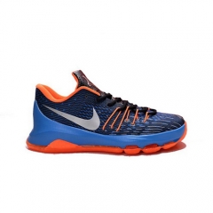 Nike Zoom Kevin Durant VIII OKC Away Photo Blue Black Team Orange