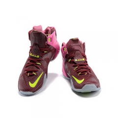 Nike Lebron 12 Brown Green