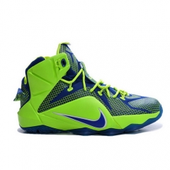 Nike Lebron 12 Green Blue