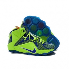 Nike Lebron 12 Green Blue