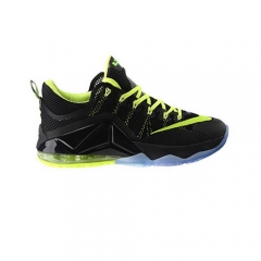 Nike LeBron 12 Low Black Volt