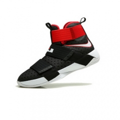 Nike Lebron James Soldier 10 Black University Red White Men