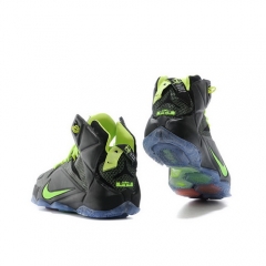 Nike Lebron 12 Elite Black Green