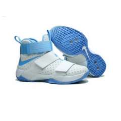 Nike Lebron James Soldier 10 Blue White Men