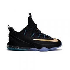 Nike LeBron 13 Low Black Gold Men