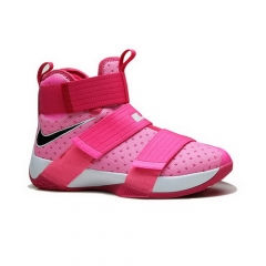 Nike Lebron James Soldier 10 Pink Blast Vivid Pink Black Men