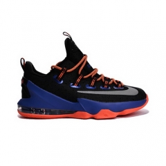 Nike LeBron 13 Low Black Blue Orange Men