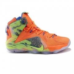 Nike LeBron 12 Elite Orange Basketball Men Shoes