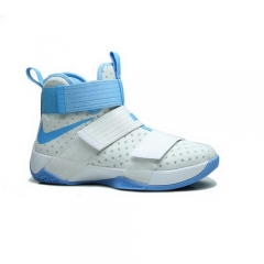 Nike Lebron James Soldier 10 Blue White Men