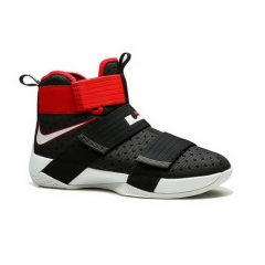 Nike Lebron James Soldier 10 Black University Red White Men