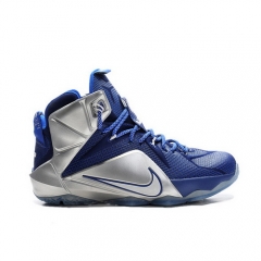 Nike Lebron 12 Silver Blue