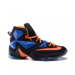 Nike Lebron James 13 Custom Black Blue Orange