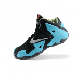 Nike Lebron 11 Black Sky Blue Grey