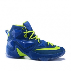 Nike Lebron James 13 Custom Blue Yellow