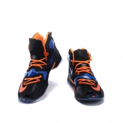 Nike Lebron James 13 Custom Black Blue Orange