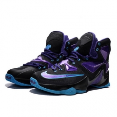 Nike Lebron James 13 Hornets Club Purple Vivid Blue Black