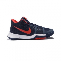 Nike Kyrie 3 Dark Blue Red White Men