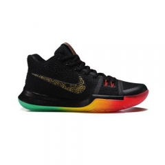 Nike Kyrie 3 Black Gold Rainbow Men