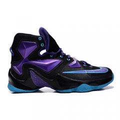 Nike Lebron James 13 Hornets Club Purple Vivid Blue Black