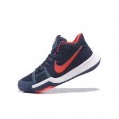 Nike Kyrie 3 Dark Blue Red White Men