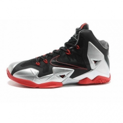 Nike Lebron 11 Red Silver Black