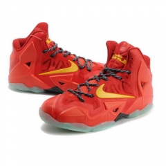 Nike LeBron 11 Team Orange Tour Yellow Men Shoes