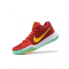 Nike Kyrie 3 Red Yellow White Green Men