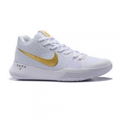 Nike Kyrie 3 White Gold Men